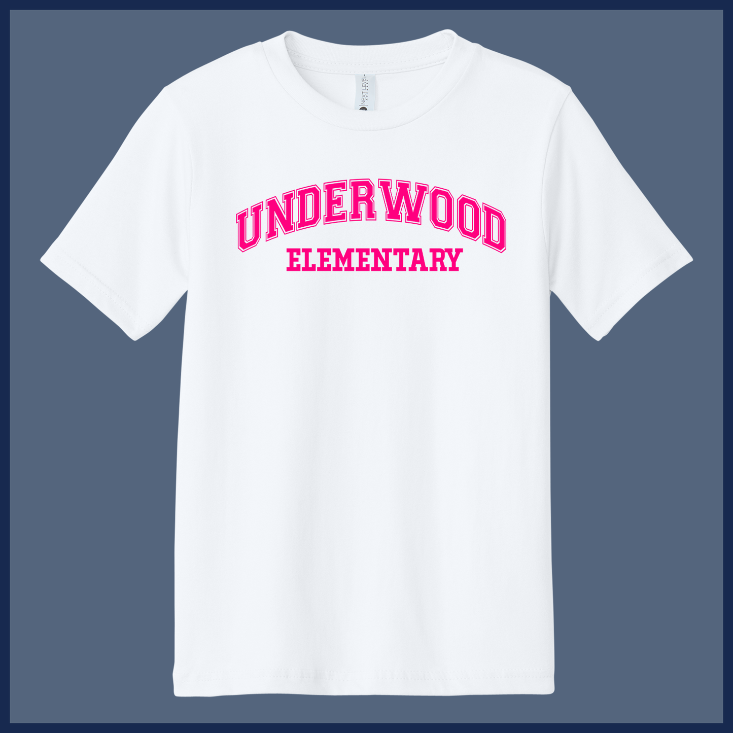 Underwood Elementary Collegiate Tee - Adult