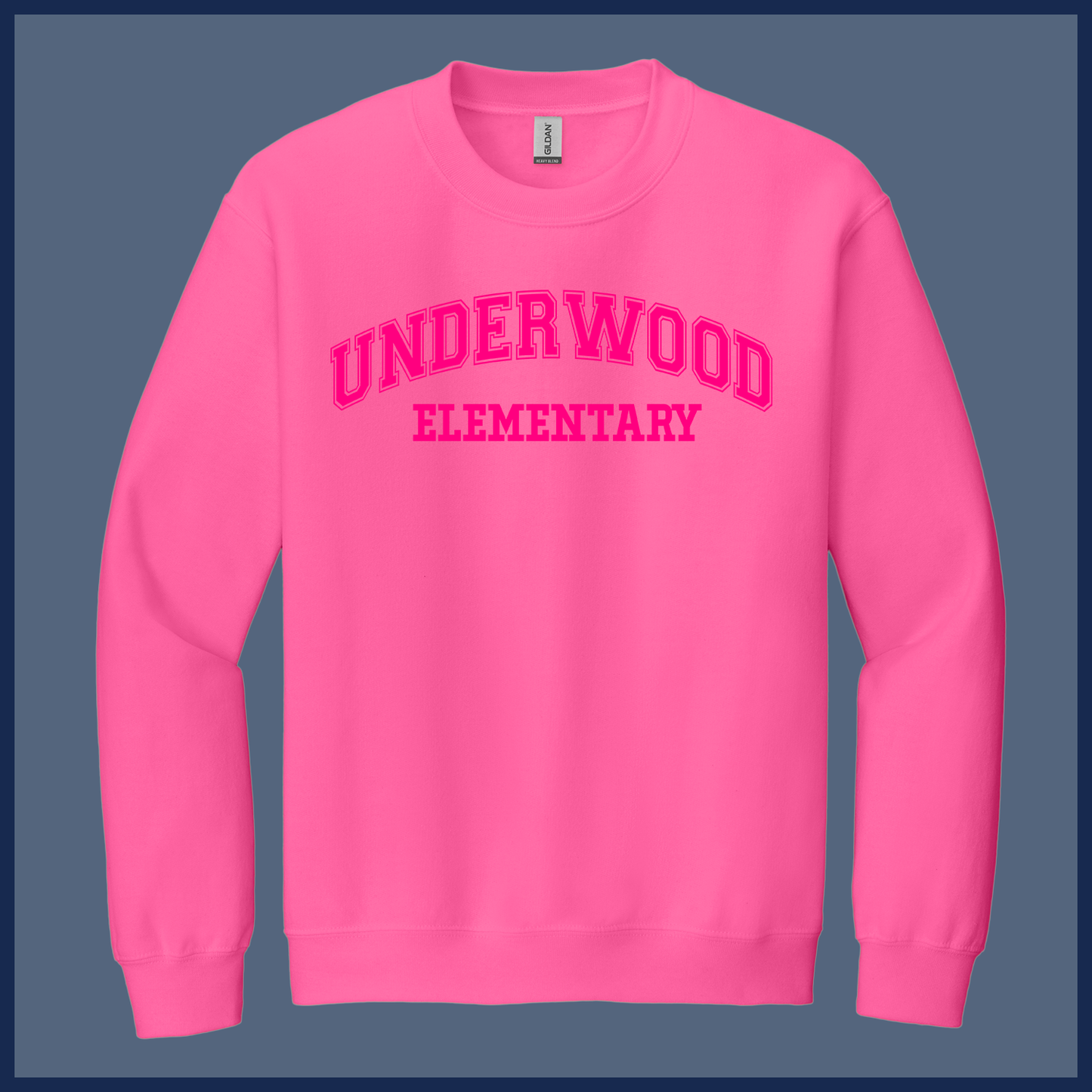 Underwood Elementary Collegiate Crewneck - Adult