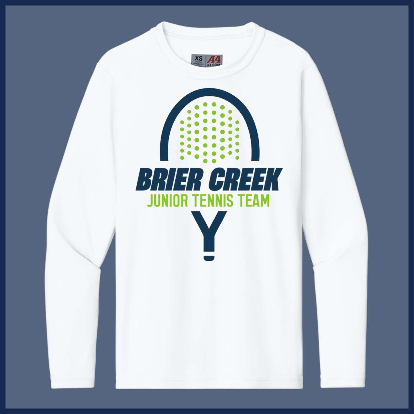 BCCC Junior Tennis Team Performance Long-Sleeve T-Shirt
