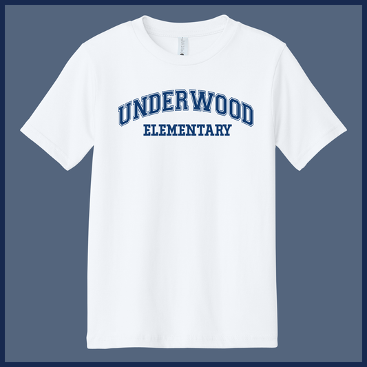 Underwood Elementary Collegiate Tee - Youth