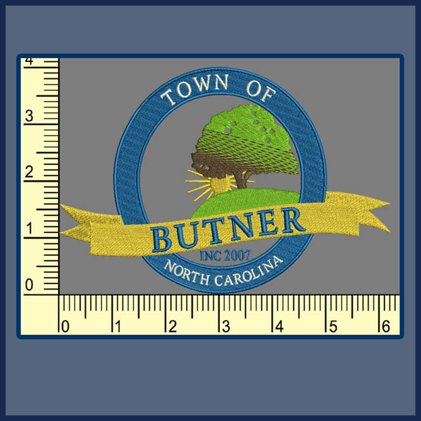 BYOG: Left Chest Patch - Town of Butner