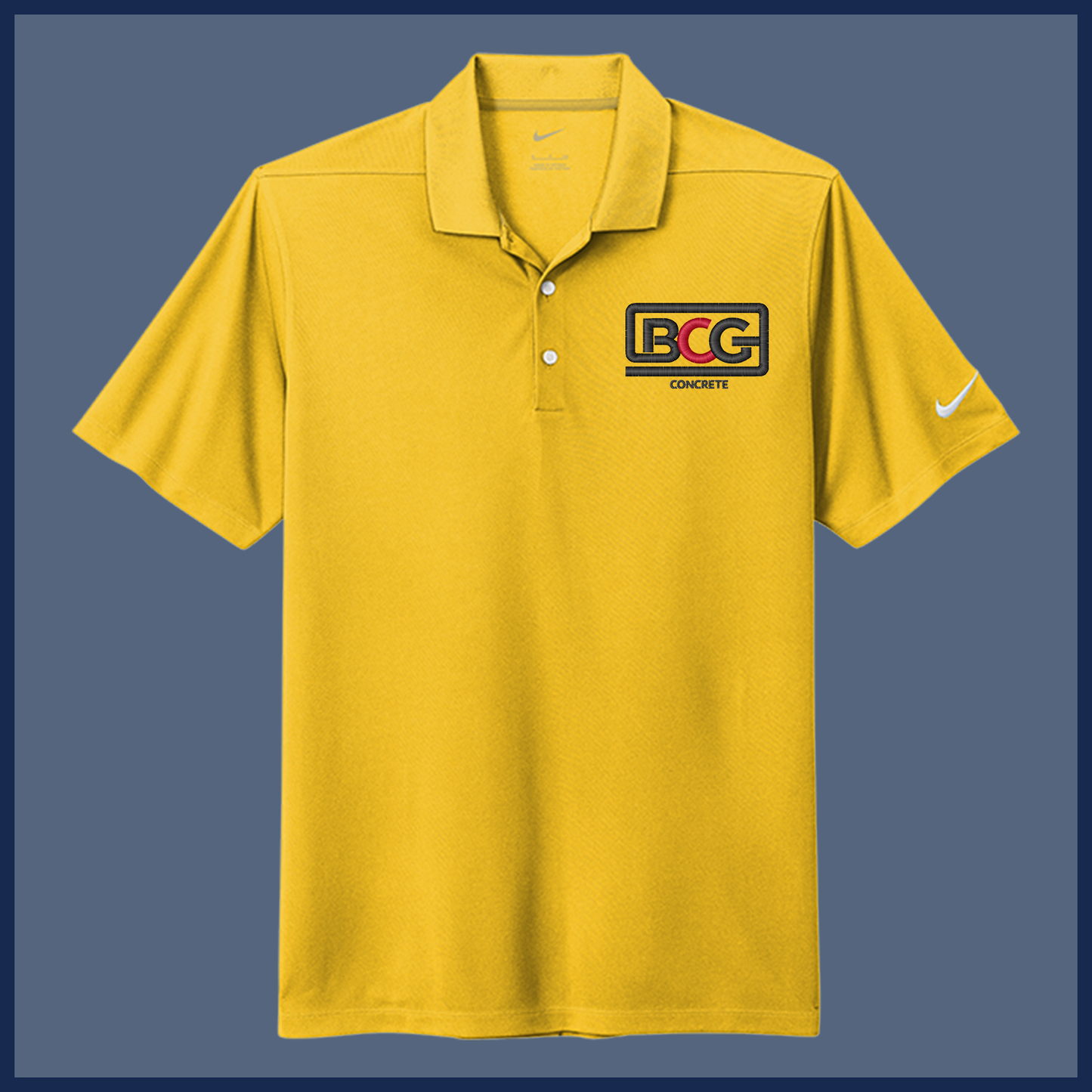 Men BCG Concrete Nike Polo