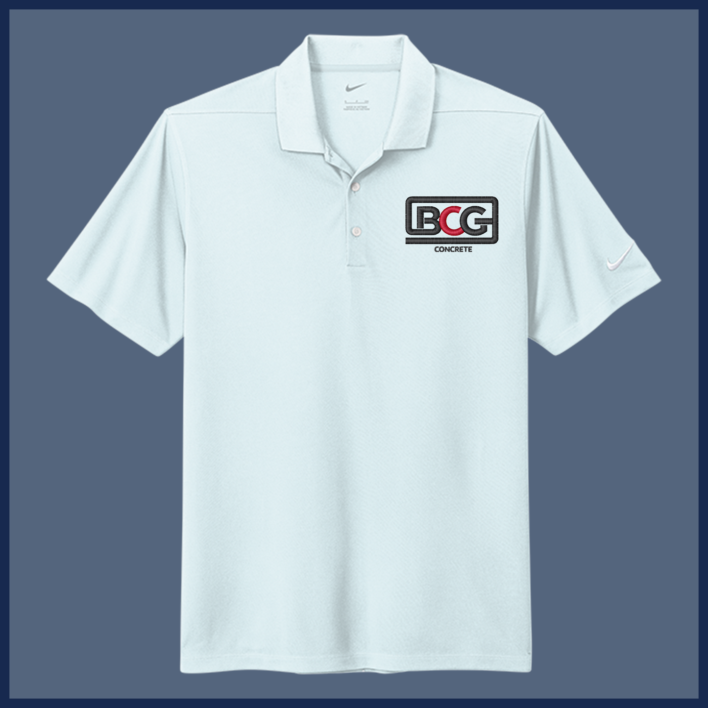 Men BCG Concrete Nike Polo