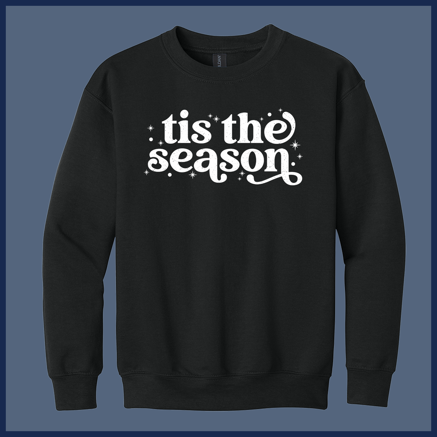 Retro ’Tis the Season Christmas Shirt – Vintage Style - Youth Crewneck