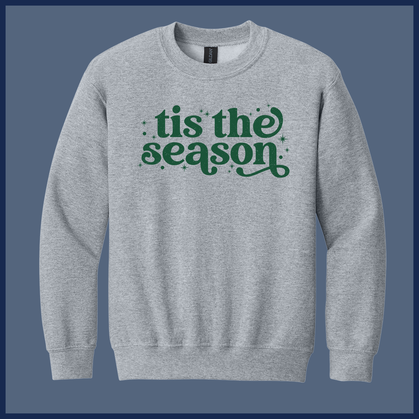 Retro ’Tis the Season Christmas Shirt – Vintage Style - Youth Crewneck