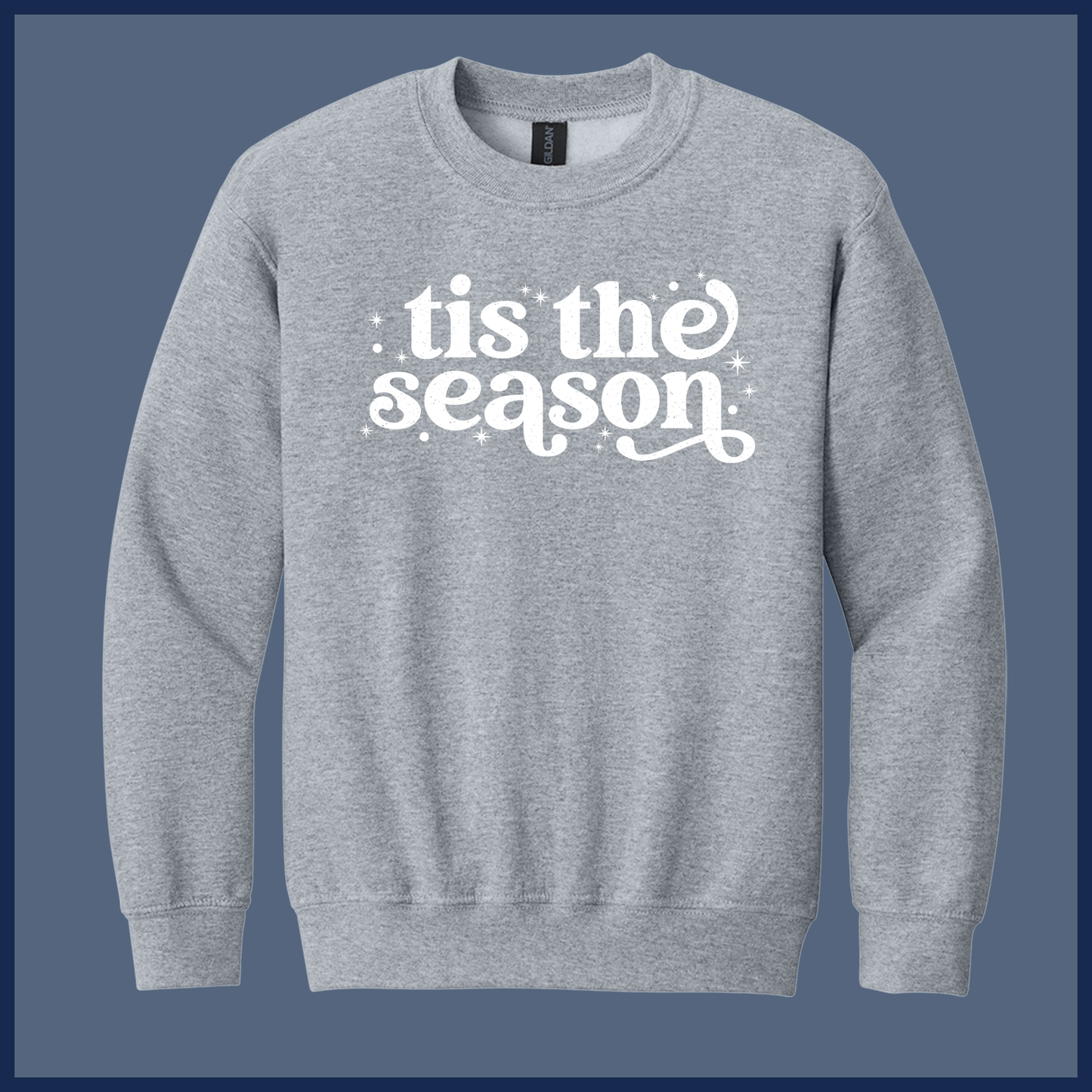 Retro ’Tis the Season Christmas Shirt – Vintage Style - Youth Crewneck