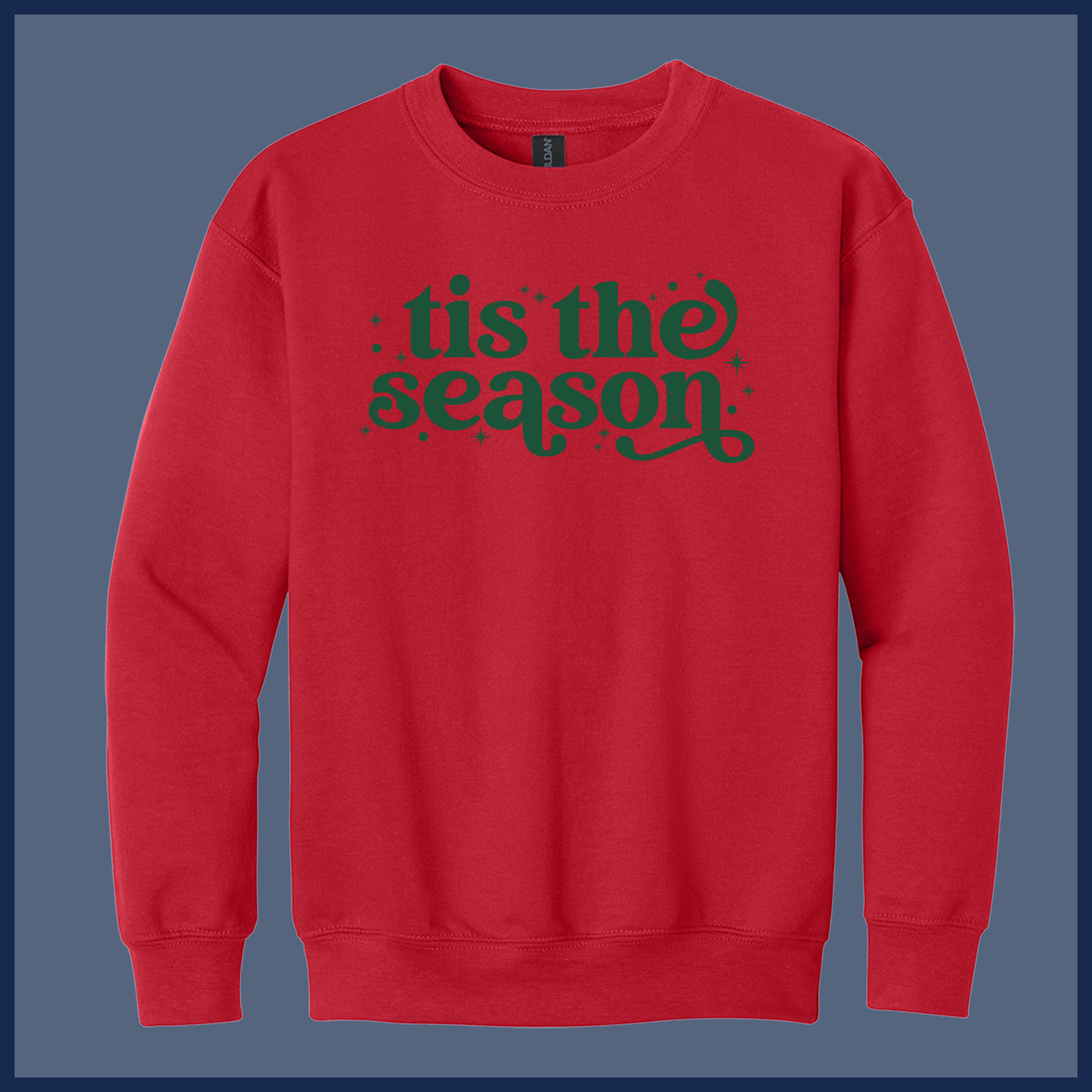 Retro ’Tis the Season Christmas Shirt – Vintage Style - Youth Crewneck