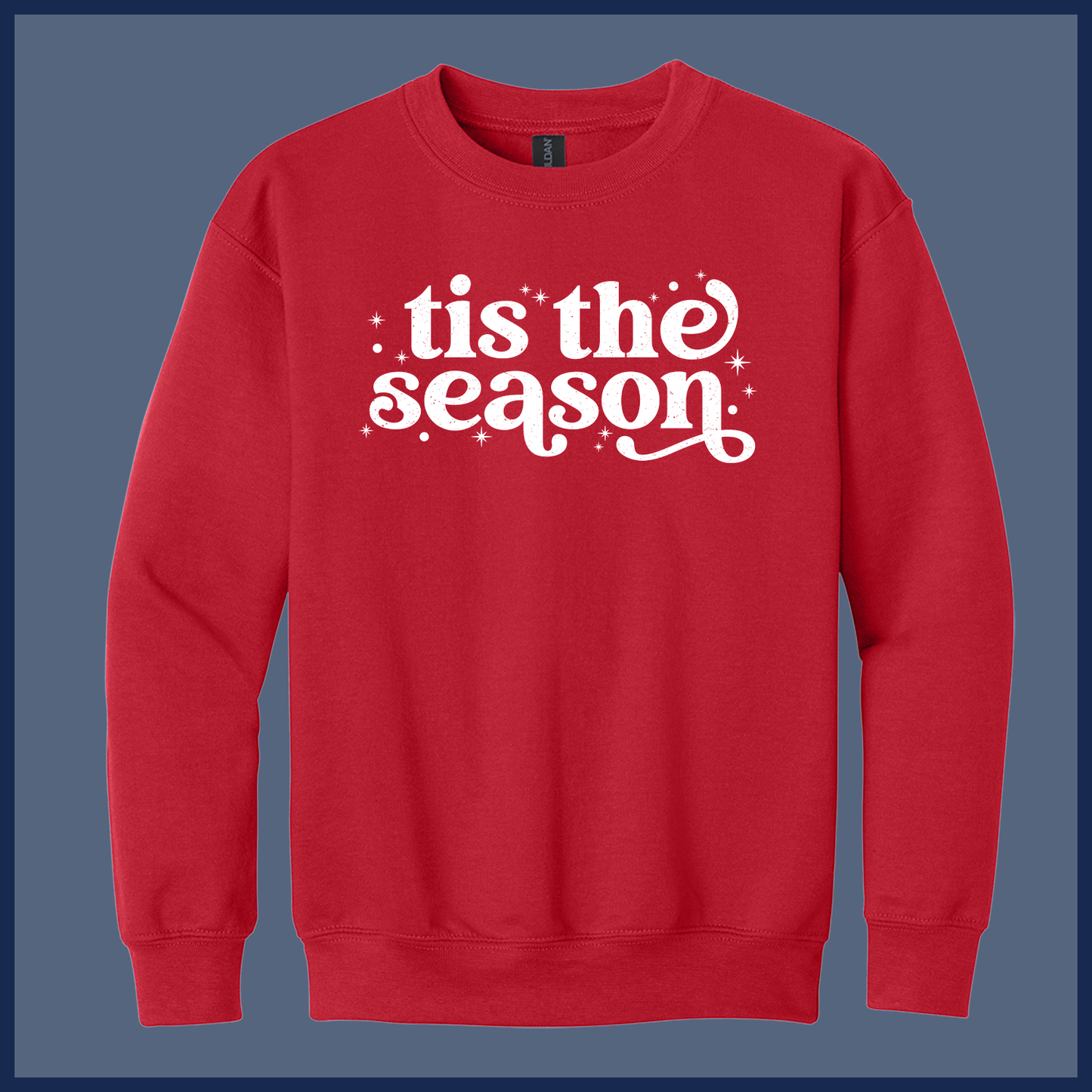 Retro ’Tis the Season Christmas Shirt – Vintage Style - Youth Crewneck
