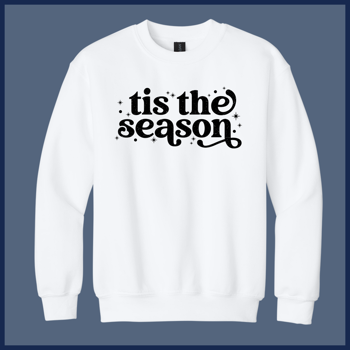 Retro ’Tis the Season Christmas Shirt – Vintage Style - Youth Crewneck
