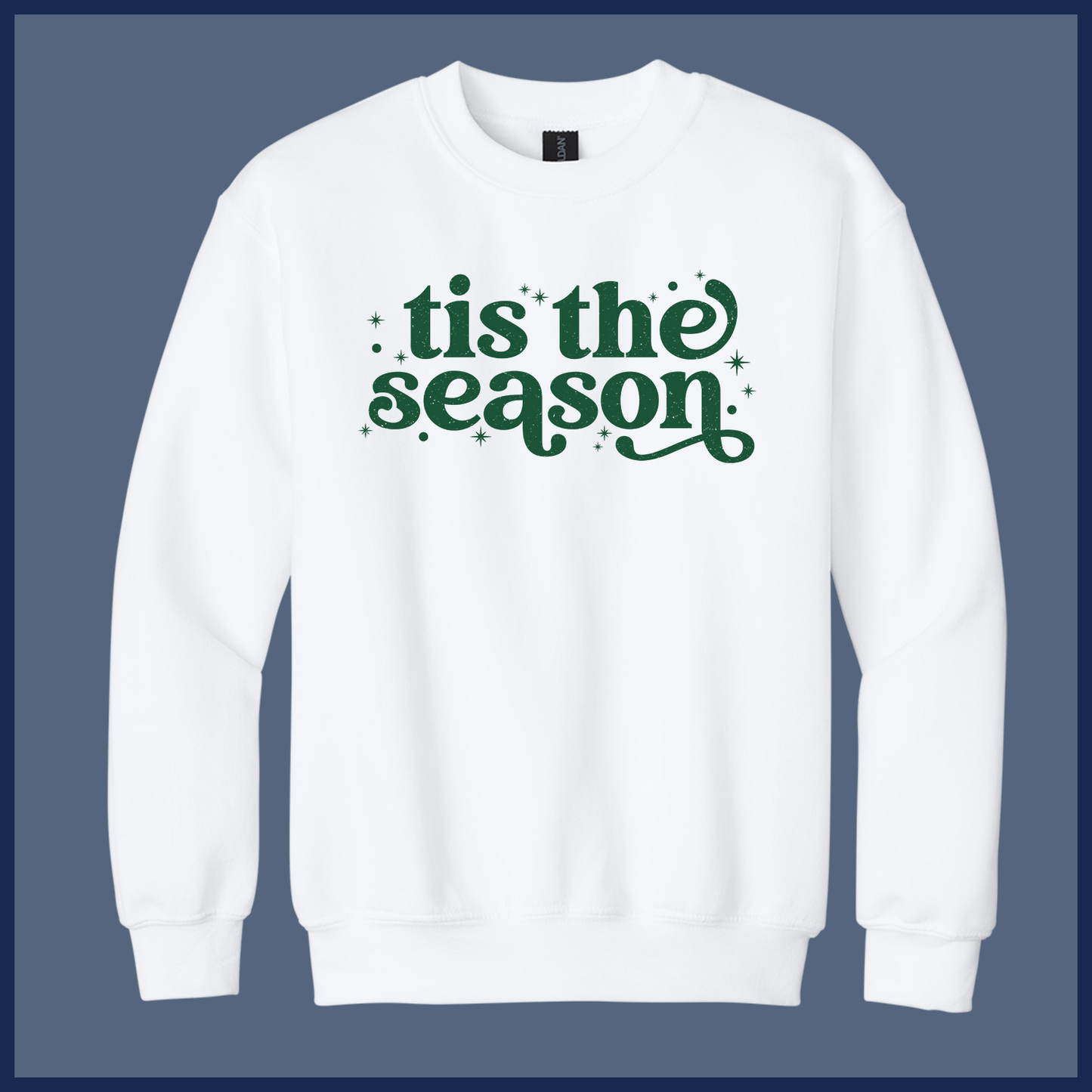 Retro ’Tis the Season Christmas Shirt – Vintage Style - Youth Crewneck